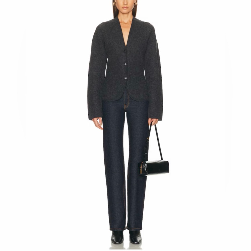 EAVES - structured knit blazer - NEW WITH TAGS - Picture 3 of 5